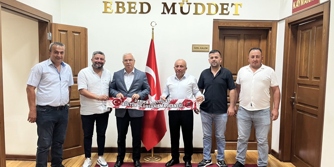 Bolululardan Kaymakam Dönmez’e Ziyaret