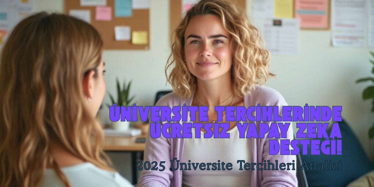 Üniversite Tercihlerinde Ücretsiz Yapay Zeka Desteği!