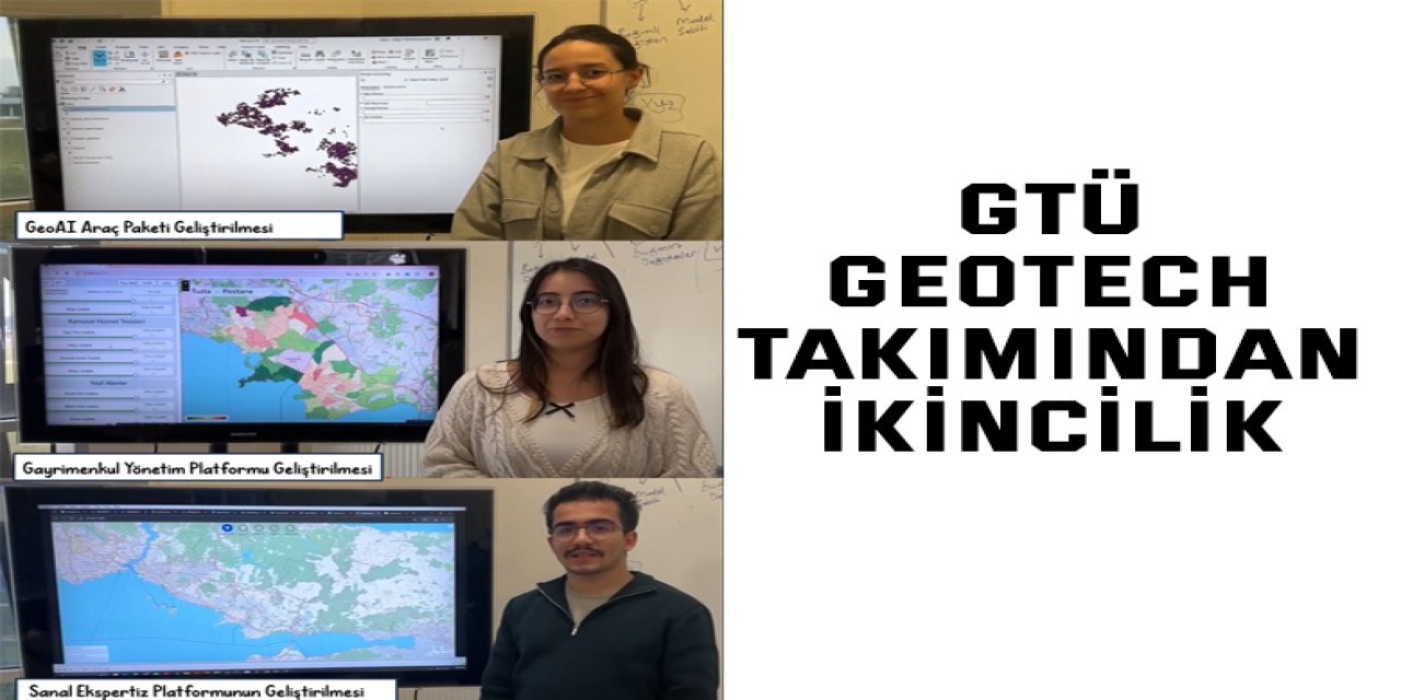 GTÜ GeoTech Takımından İkincilik