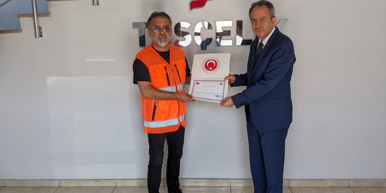 Kaymakam Kubilay’dan Tosçelik Profile Teşekkür