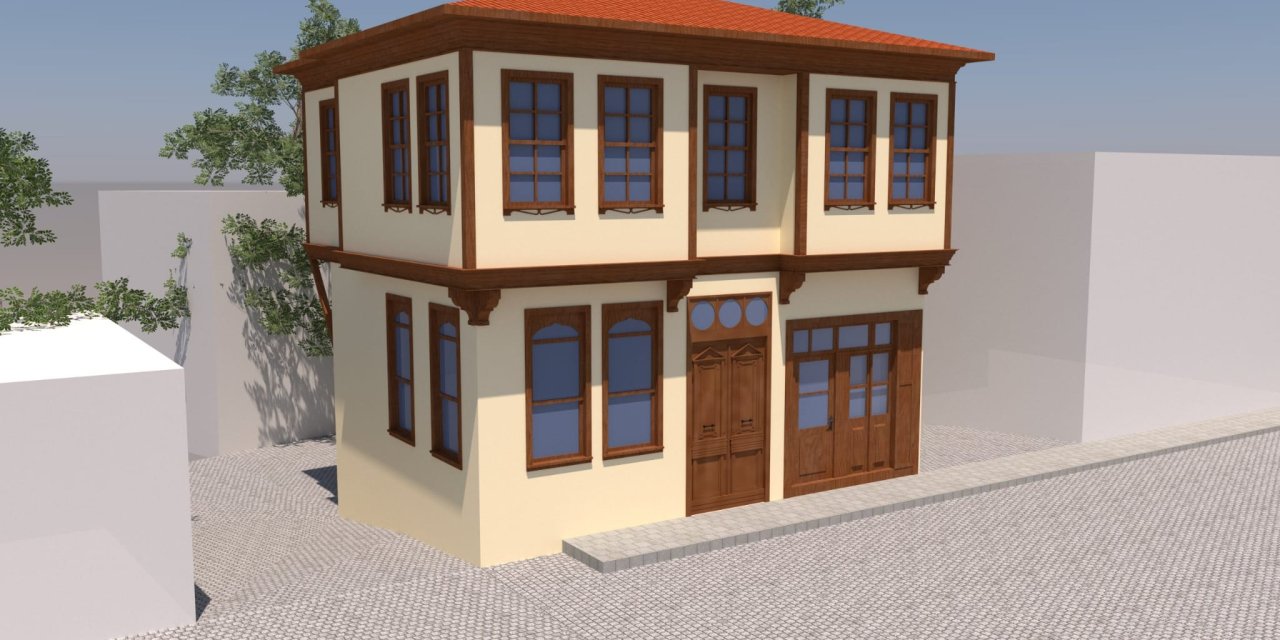 Geleneksel Türk evi restore ediliyor