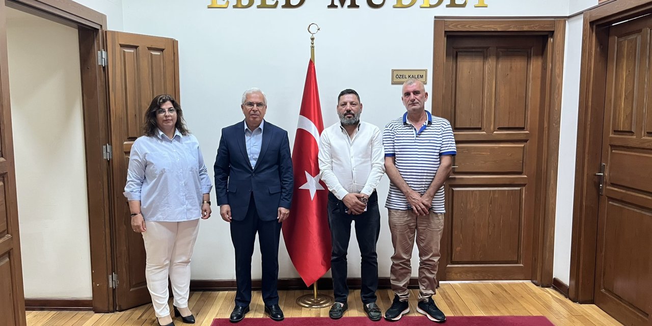 Kaymakam Dönmez'e Ziyaret