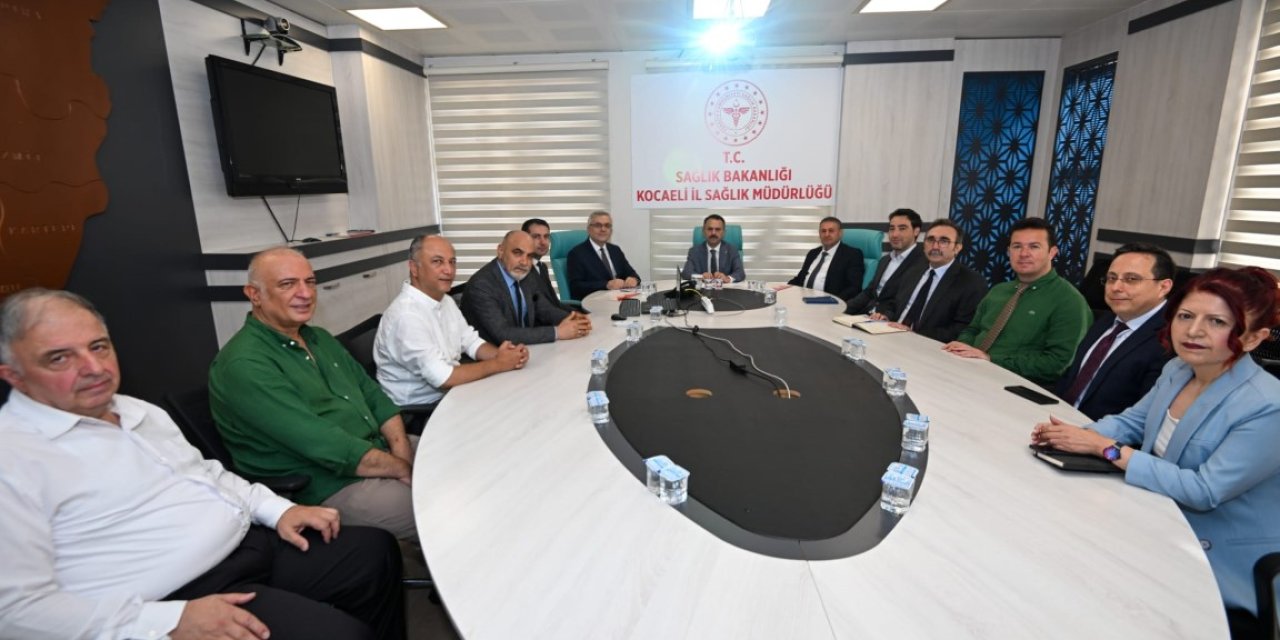 Vali Aktaş, İl Sağlık Müdürlüğü’nden Brifing Aldı