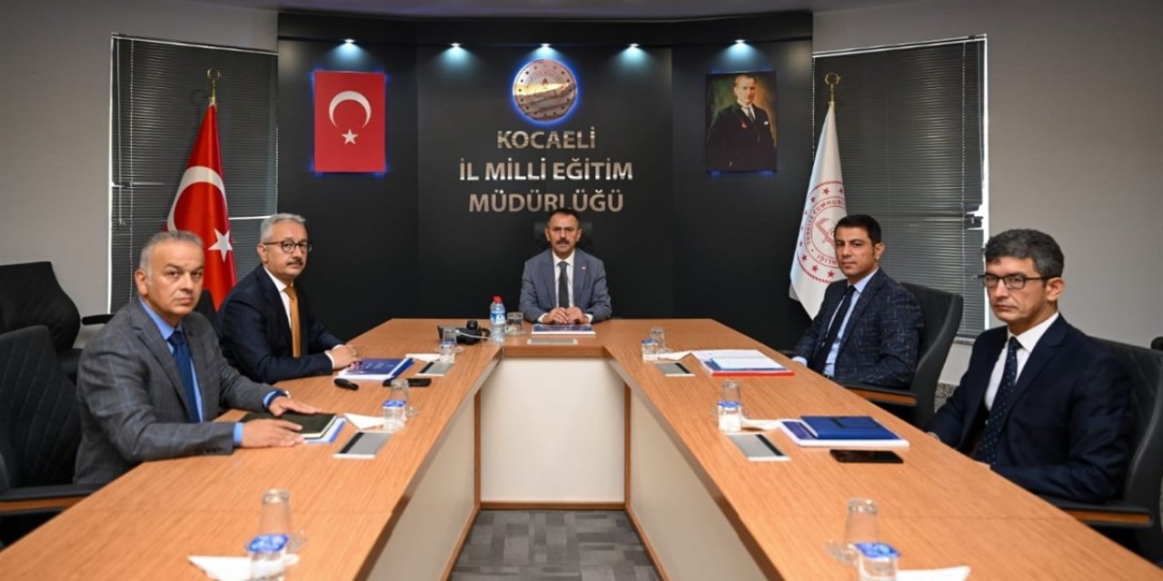 İl Milli Eğitim Müdürlüğünde Yatırımlar Görüşüldü