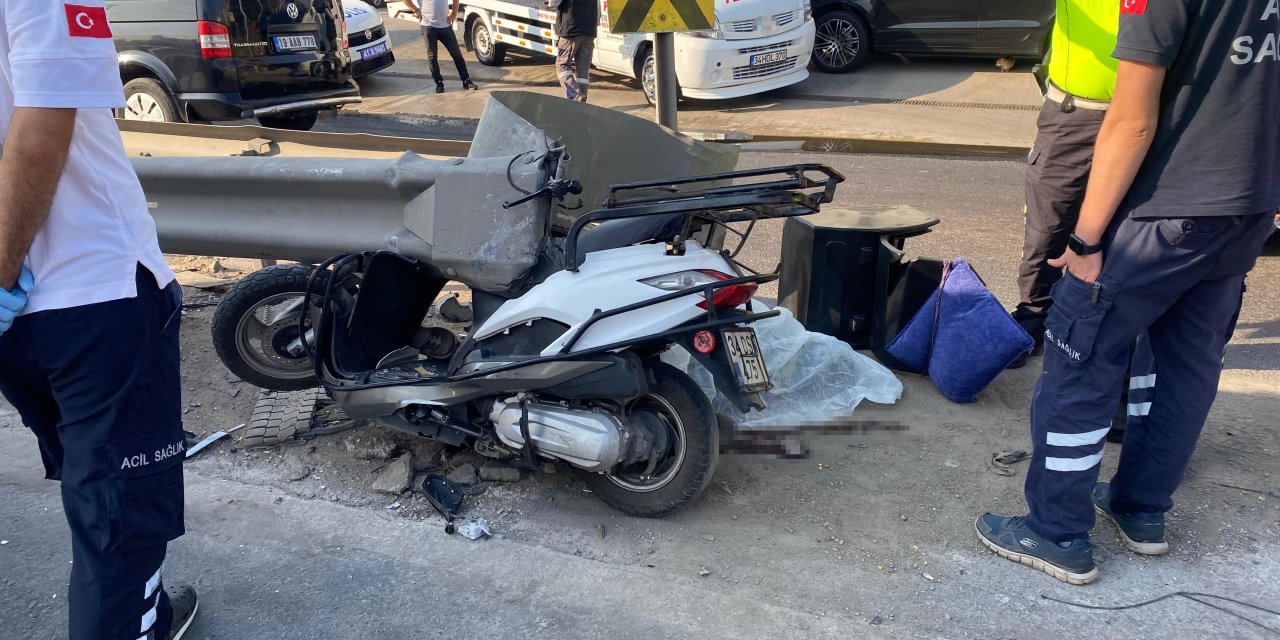 Motosiklet sürücüsünün kimliği belli oldu