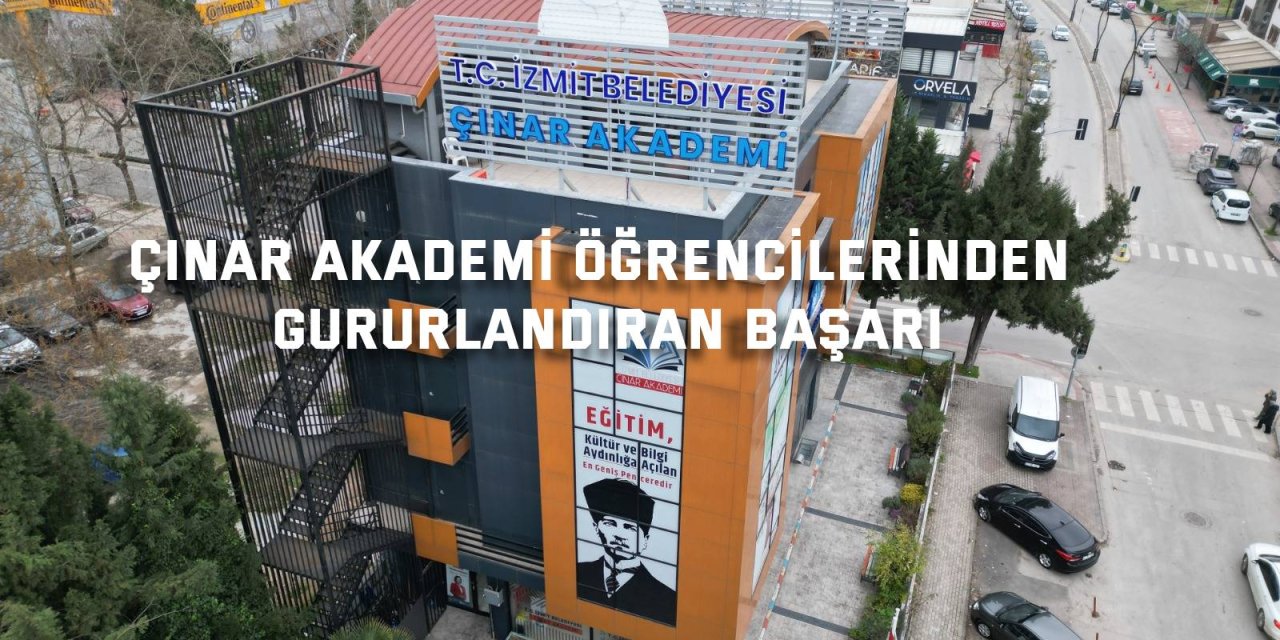 Çınar Akademi Öğrencilerinden Gururlandıran Başarı