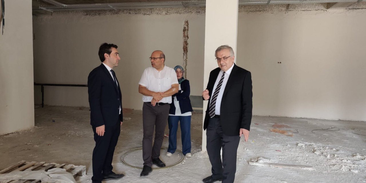 İl Sağlık Müdürü Pehlevan inceleme yaptı