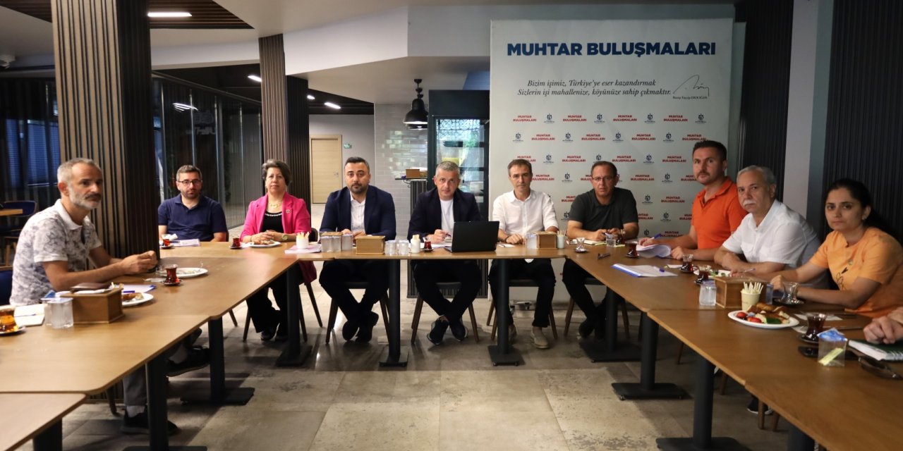 Büyükşehir’in “Muhtar Buluşmaları” başladı