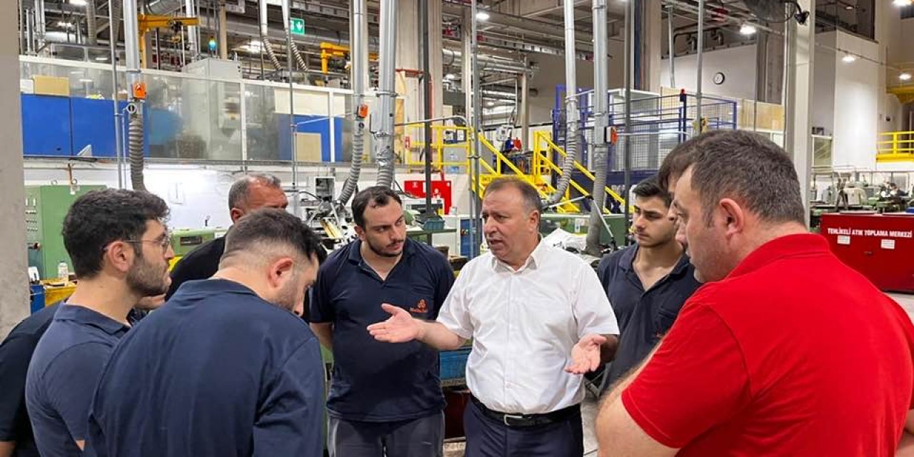 BMİS Gebze 2 No'lu Şube'den  Makine Takım İşyerine Ziyaret