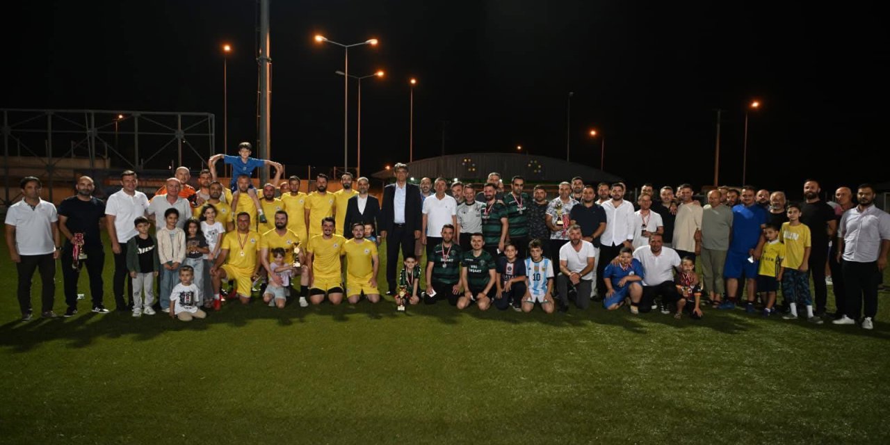 BİRİMLER ARASI FUTBOL TURNUVASI    Şampiyon "Gençlik ve Spor" oldu