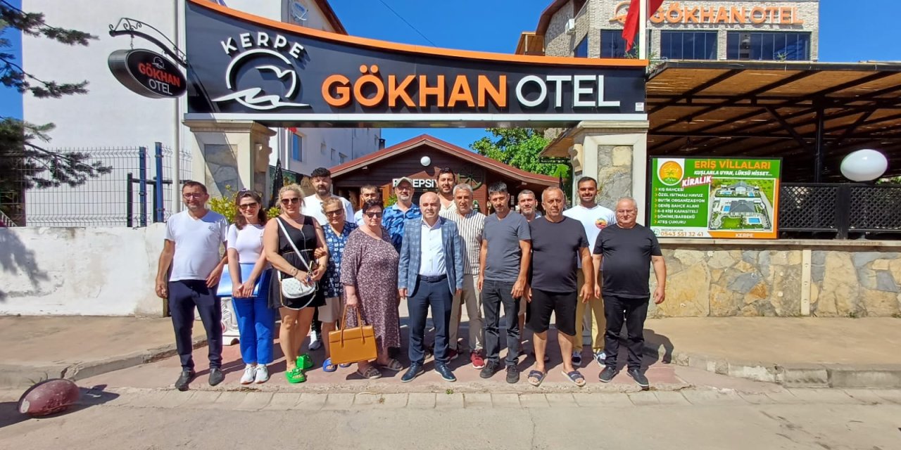Kandıra Turizmcileri Kerpe'de Buluştu