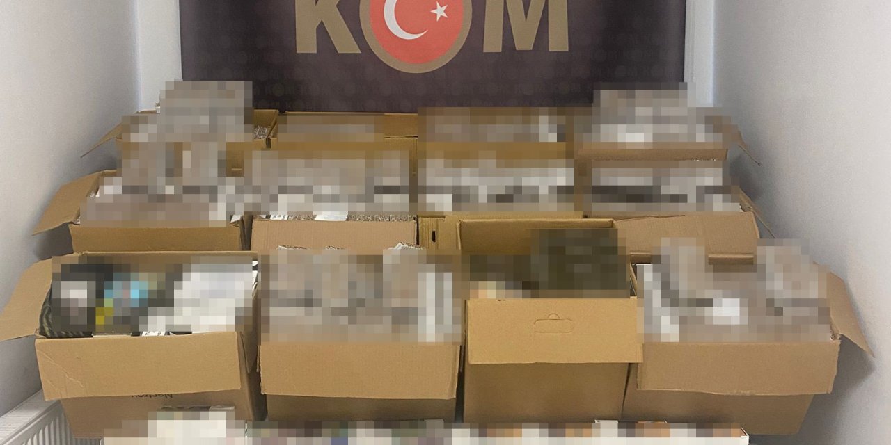 Kocaeli'de kaçak tütün operasyonu