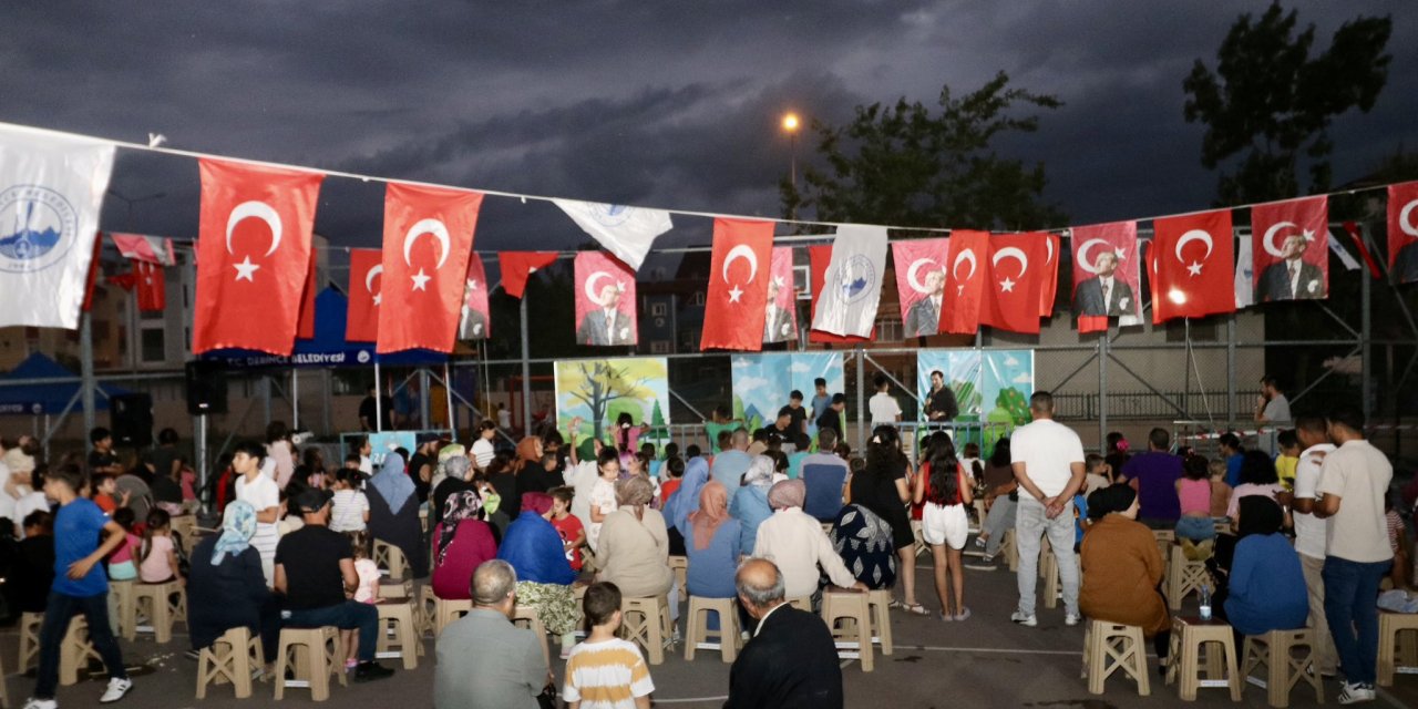 Derince'de Mahalle Çocuk Şenlikleri