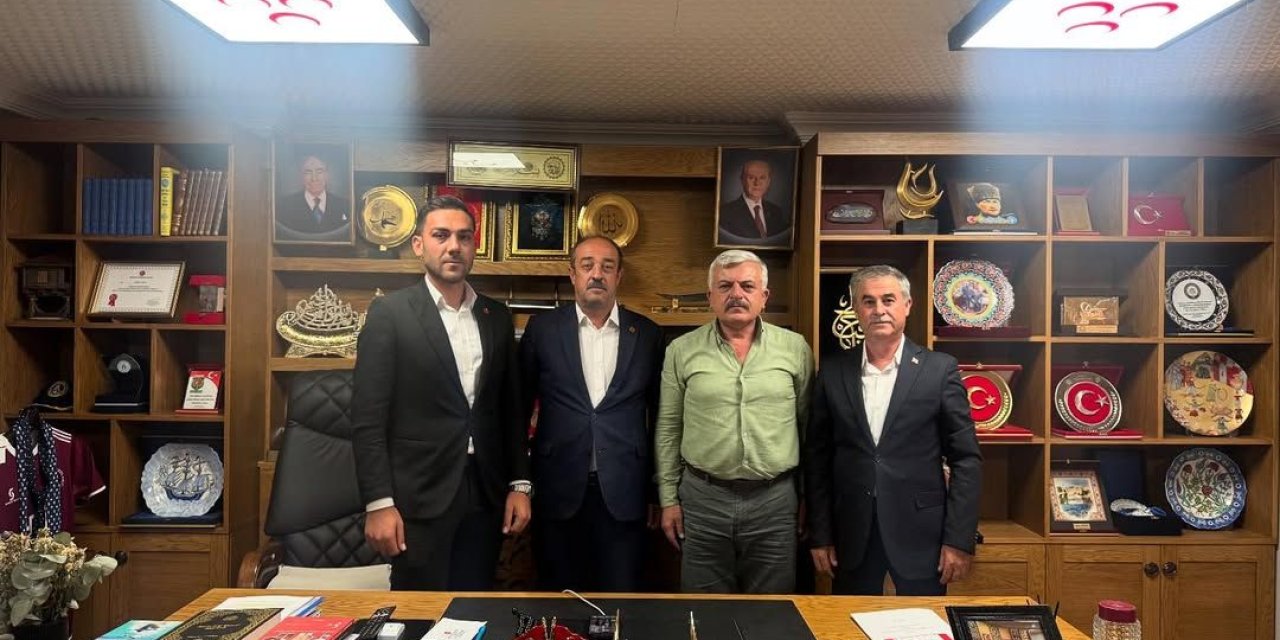 MHP muhtarları ağırladı