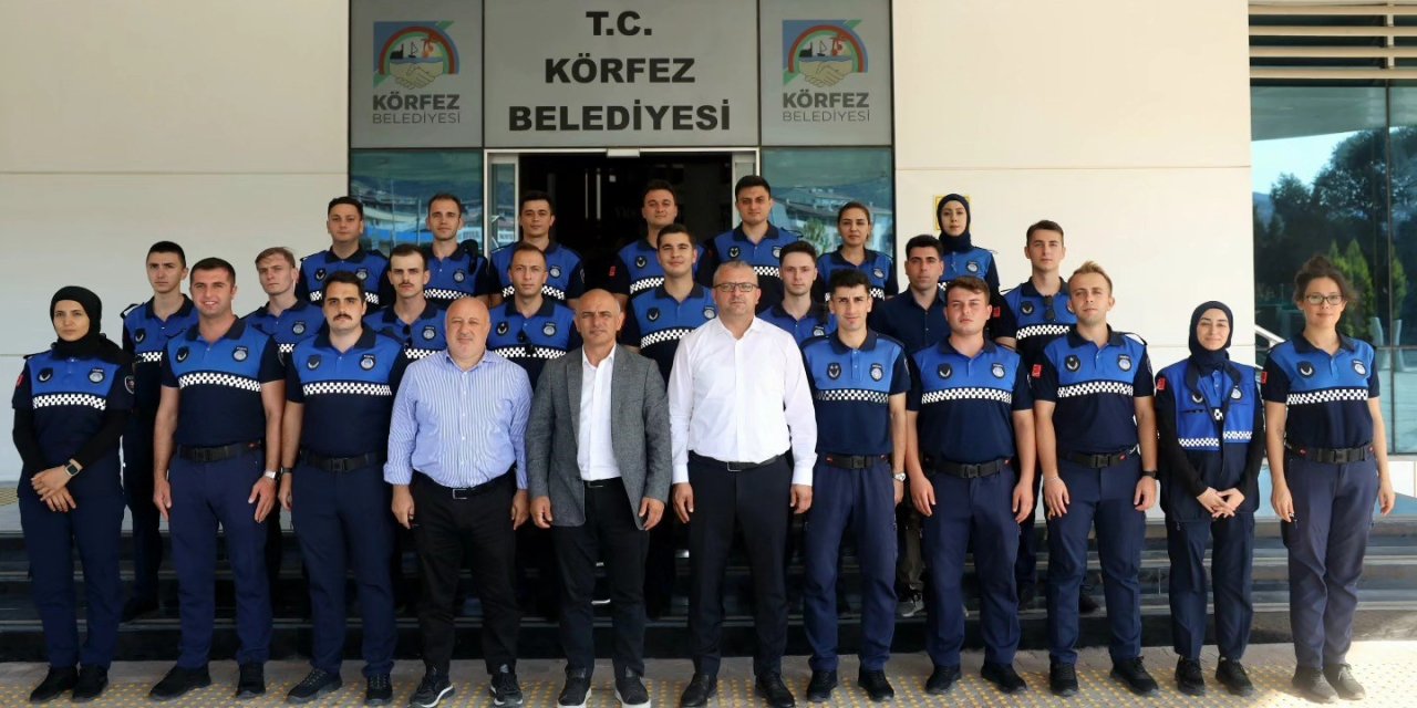 Körfez’in yeni zabıtaları göreve başladı