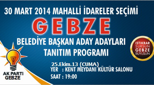 AKP’de aday adaylar tanıtılıyor