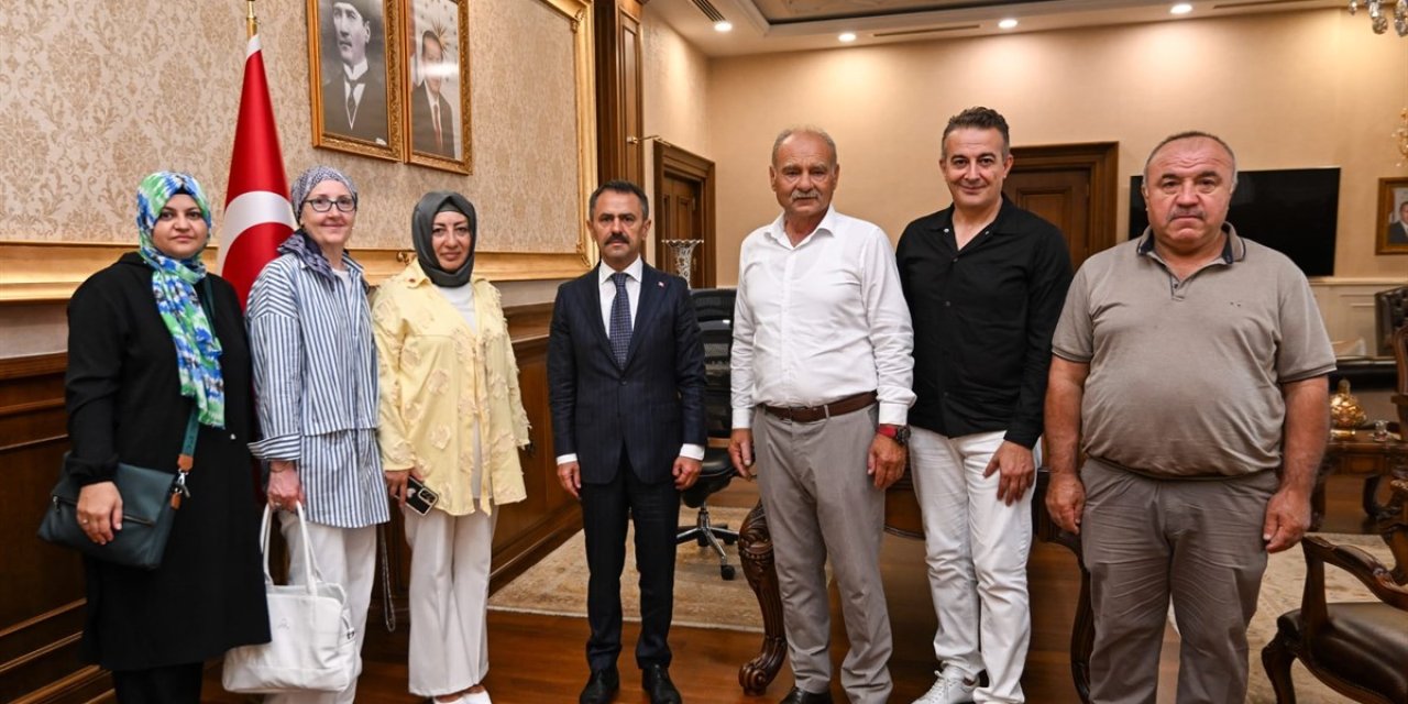 Vali İlhami Aktaş’a Ziyaret