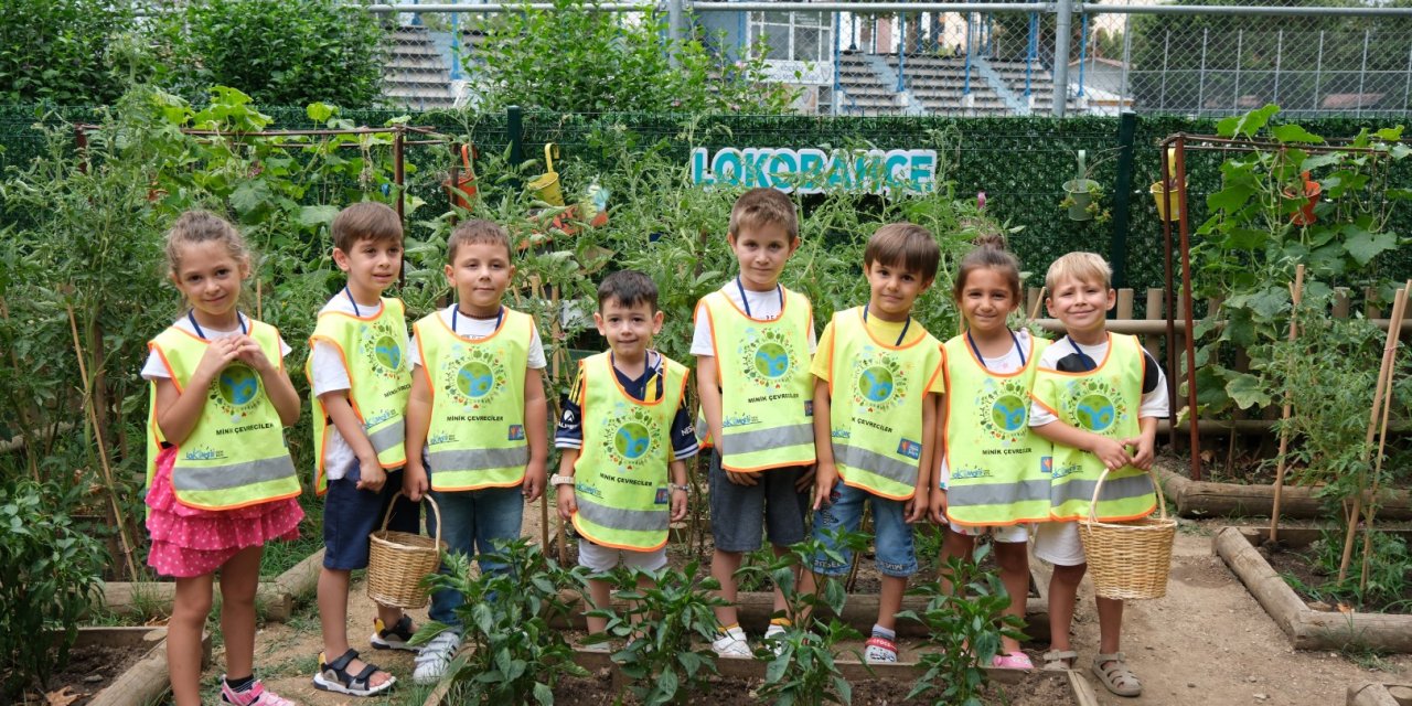 Lokomotif Çocuk Köyü’nde Hasat
