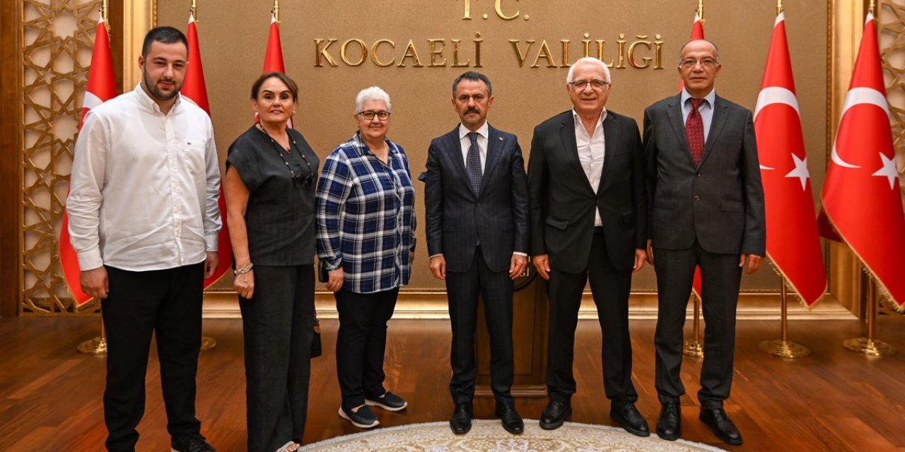 Kocaeli Abhaz Derneği,  Vali Aktaş’ı Ziyaret Etti