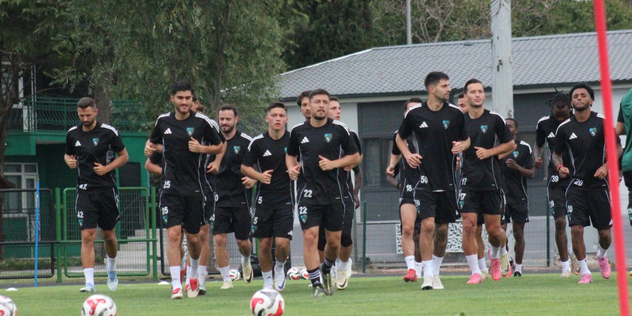 Kocaelispor, Trabzonspor hazırlıklarını sürdürüyor