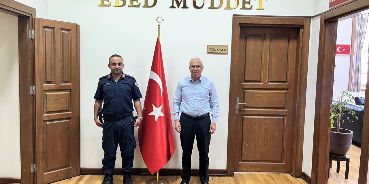 Darıca Kaymakamı Yaşar  Dönmez'e "Hayırlı Olsun" Ziyareti