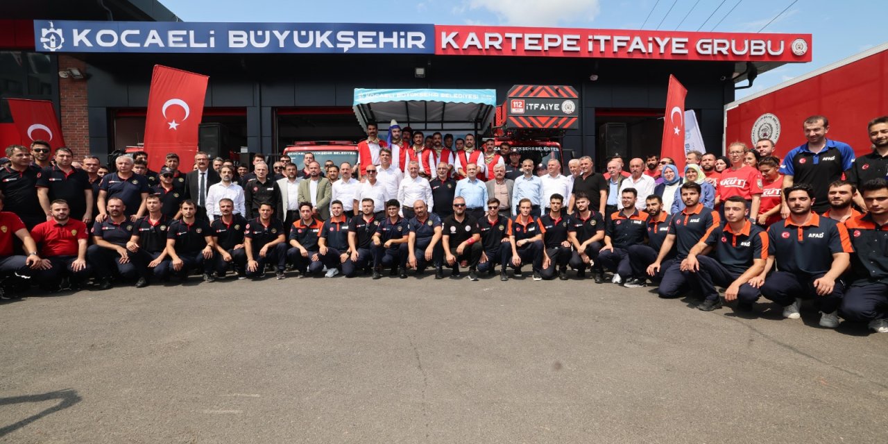 Kartepe’ye yeni itfaiye binası