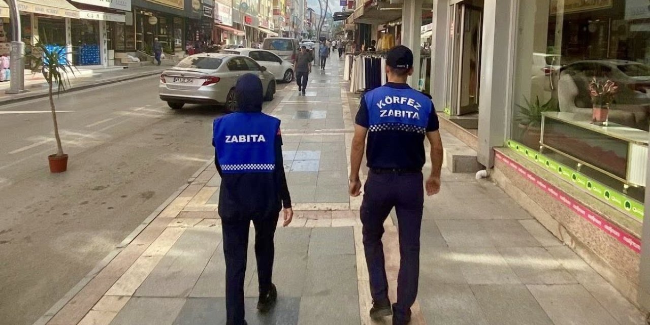 Körfez’de kaldırım işgallerine geçit yok