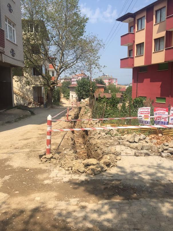 Gebze’nin yeni mahallelerine doğalgaz