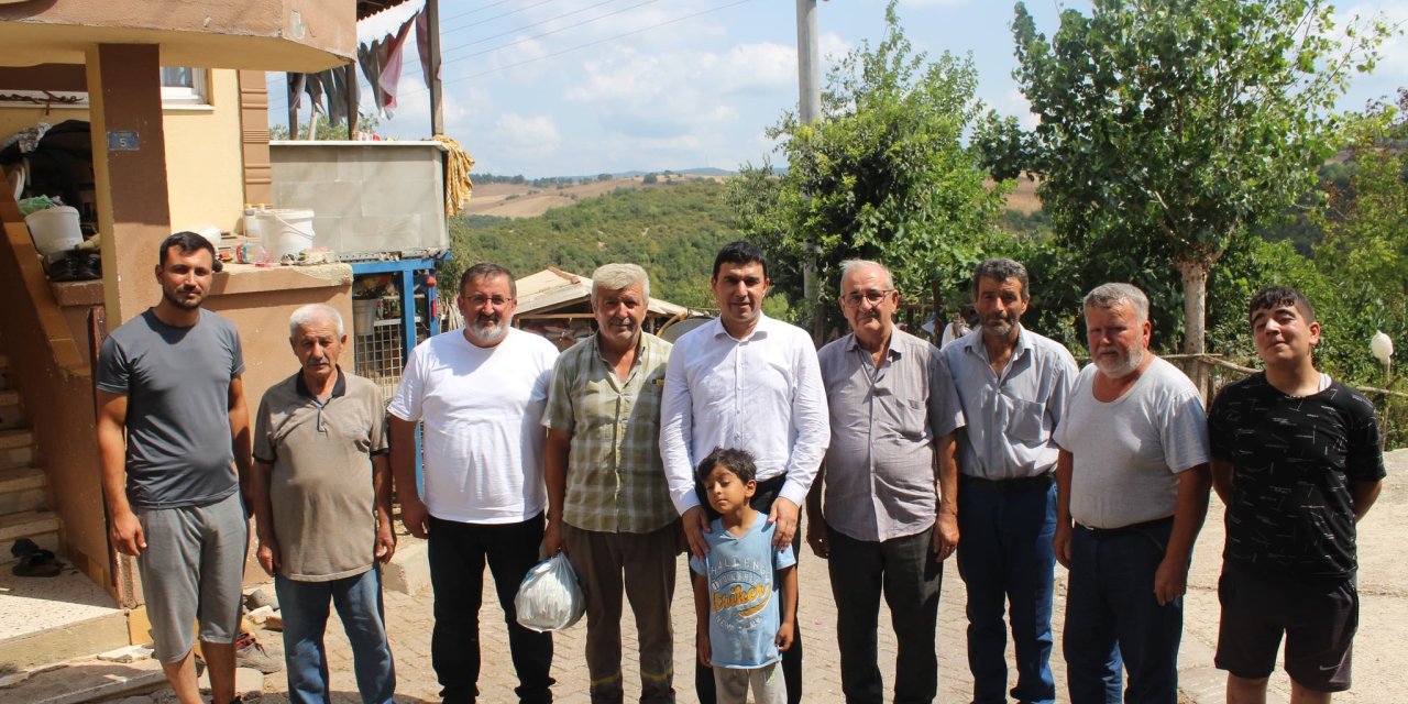 Kaymakam Olay Yerinde İnceleme Yaptı