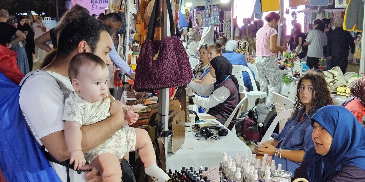 Kadın El Emeği Festivali'ne yoğun ilgi