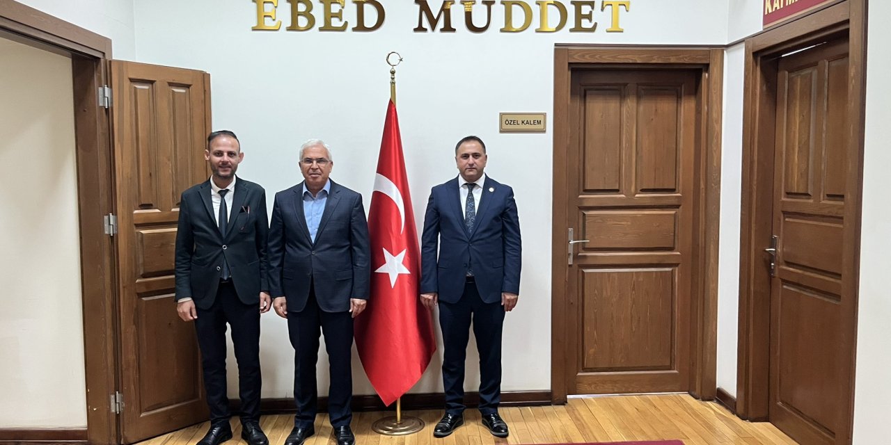 Darıca Kaymakamı Dönmez'e  "Hayırlı Olsun" Ziyareti