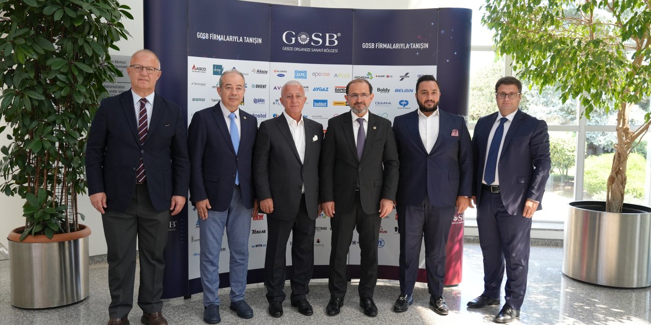 Yıldız Teknik Üniversitesi Heyeti GOSB'u Ziyaret Etti