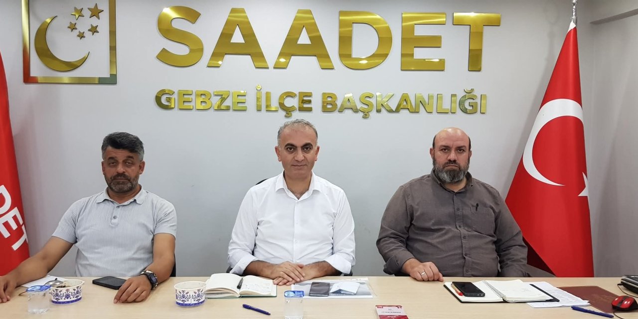 ‘’Zinnur Bey'in Başkanlığı  Gebze'mizin Talihsizliğidir’’