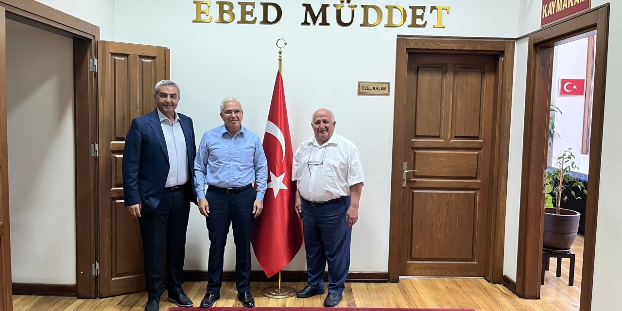Kaymakam Dönmez'e "Hayırlı Olsun" Ziyareti