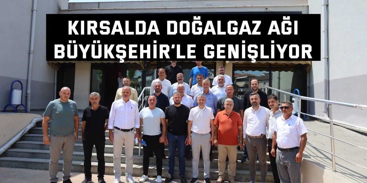 Kırsalda doğalgaz ağı  Büyükşehir’le genişliyor