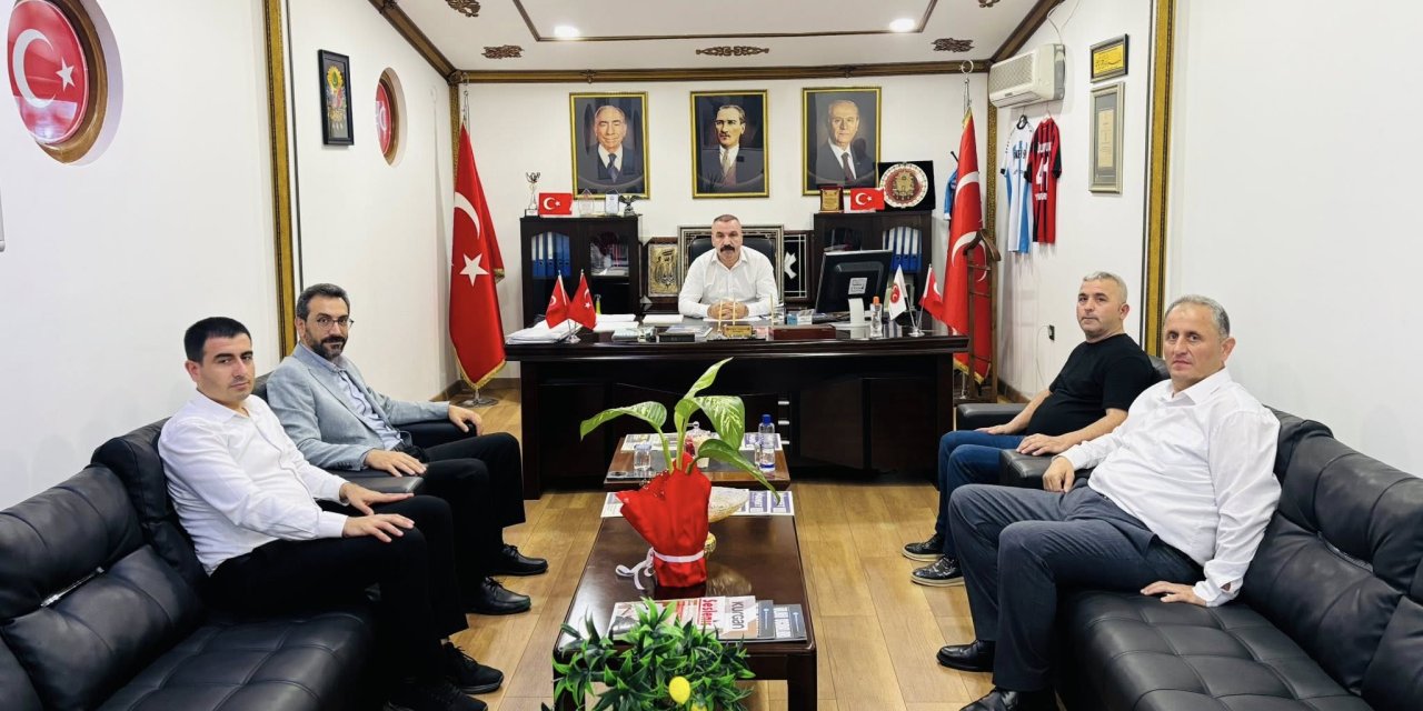 Müftüden MHP Ziyareti