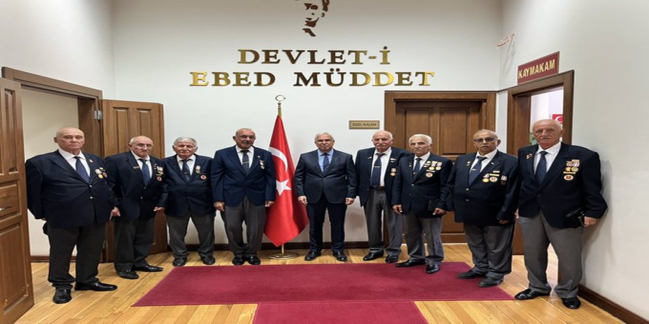 Gazilerden Kaymakam Dönmez’e Ziyaret