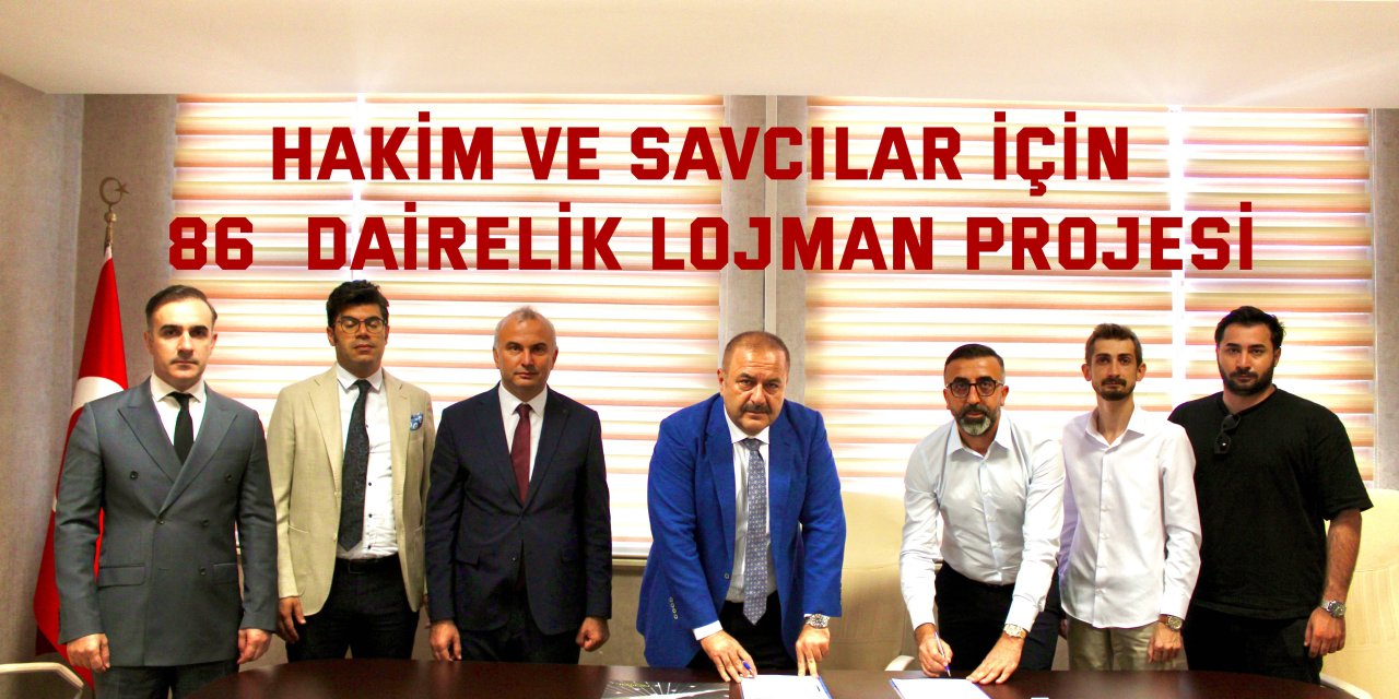 Hakim ve Savcılar İçin 86  Dairelik Lojman Projesi