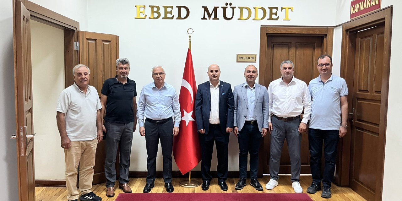 Kaymakam Dönmez'e 'Hayırlı Olsun' Ziyareti