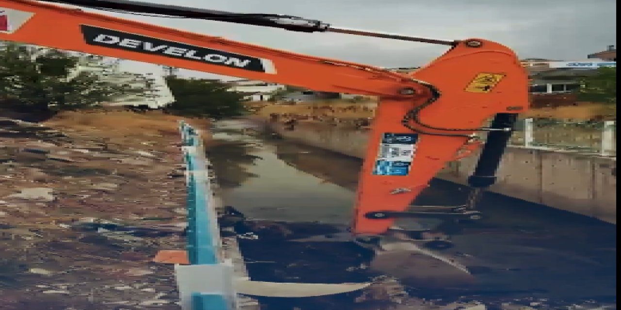 İSU'dan Gebze'de Dere Temizliği