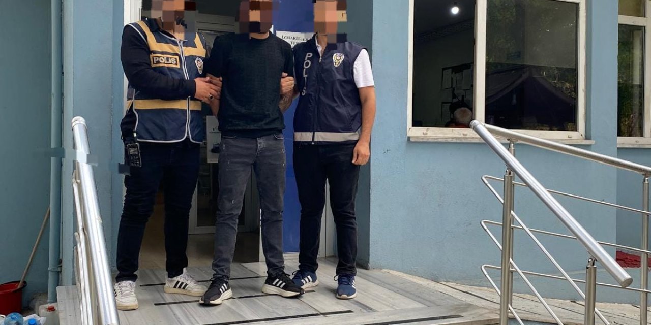 74 yıl hapis cezasıyla aranan hükümlü Karamürsel’de yakalandı