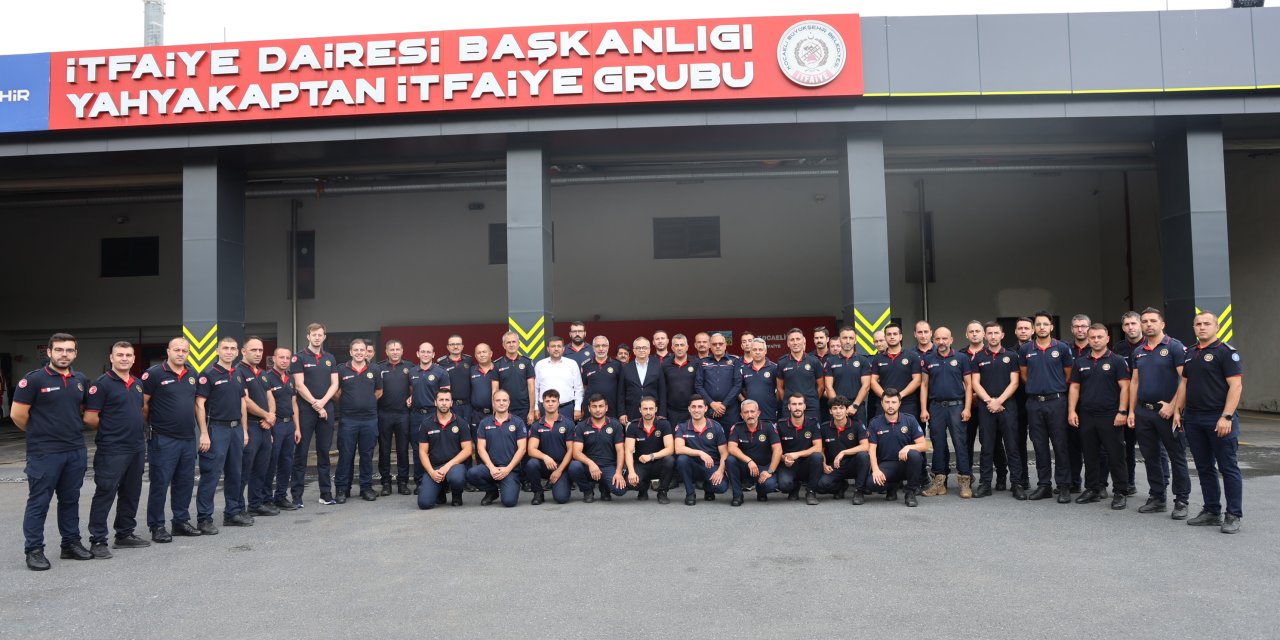 Baraçlı’dan itfaiyecilere moral ziyareti