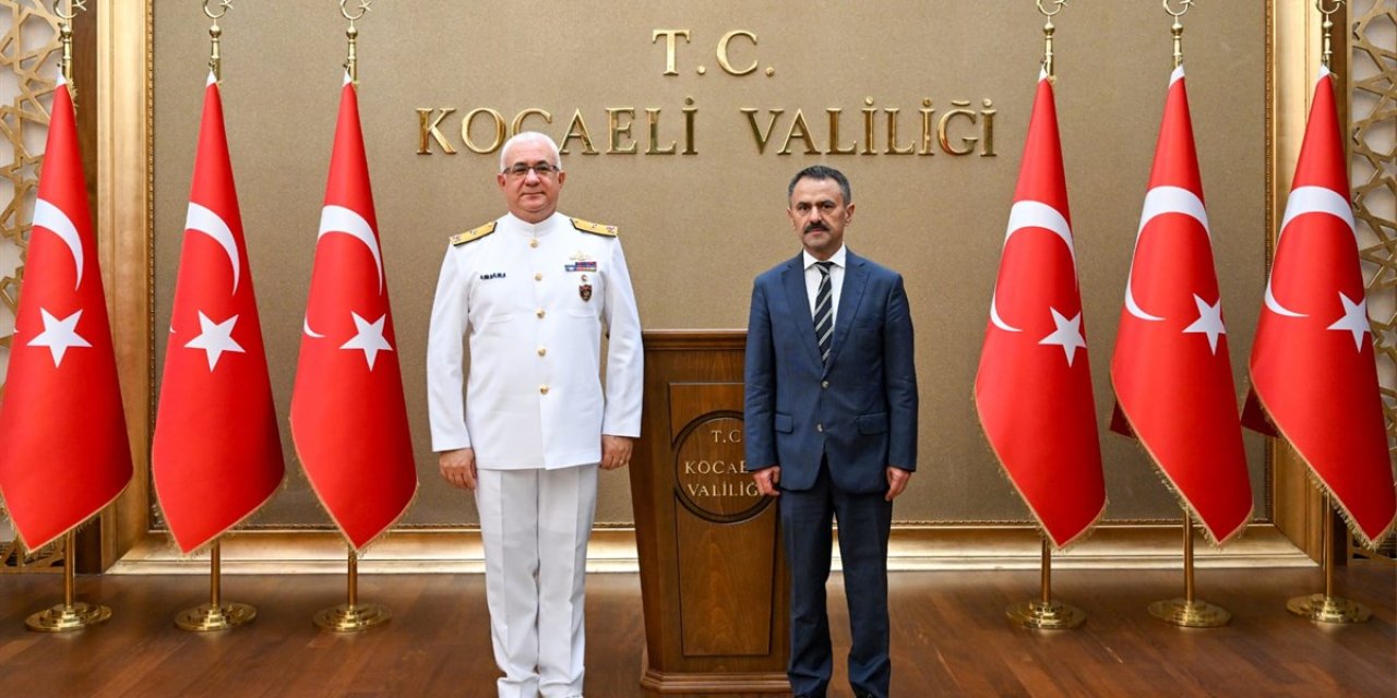 Tuğamiral Selçuk Akarı’dan  Vali İlhami Aktaş’a Ziyaret