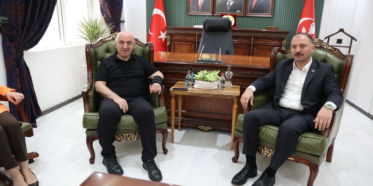 Bıyık’tan BBP Kocaeli İl Başkanına Ziyaret