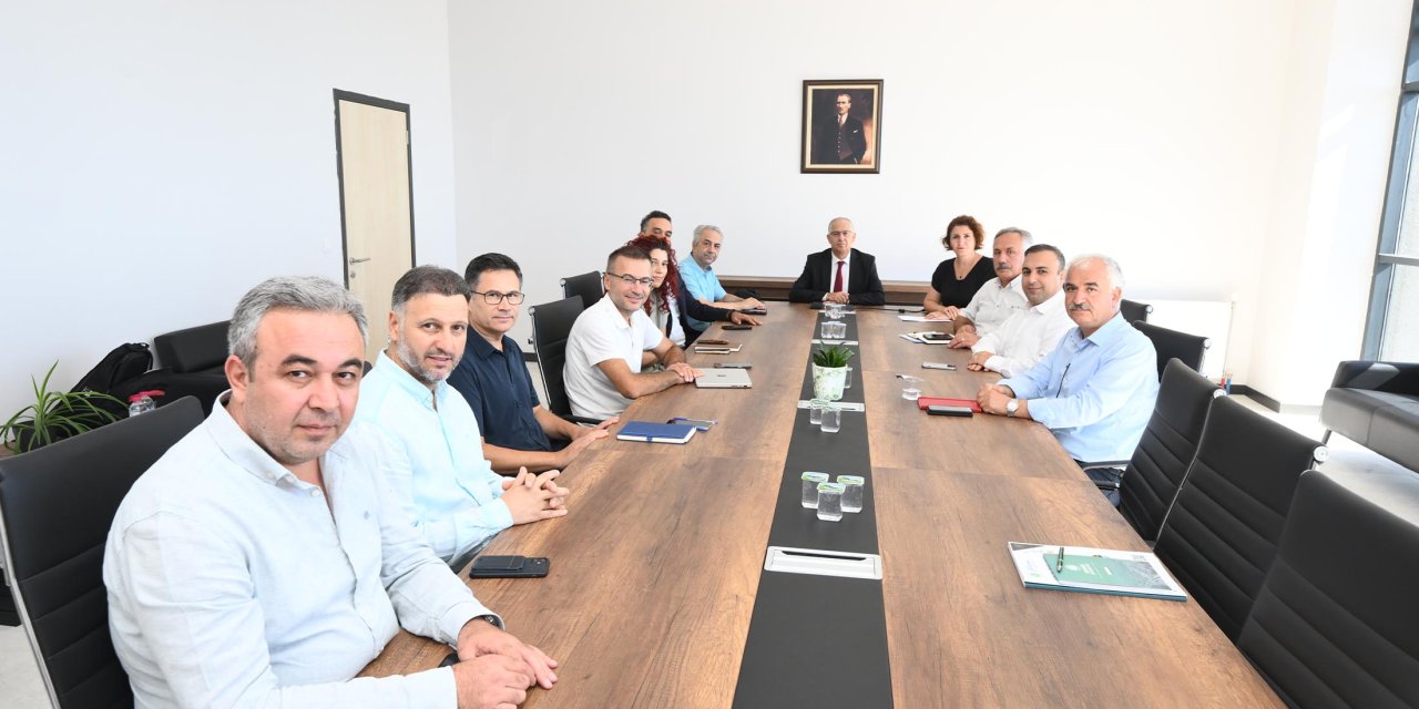 KOÜ Bilimpark’ta değerlendirme toplantısı yapıldı