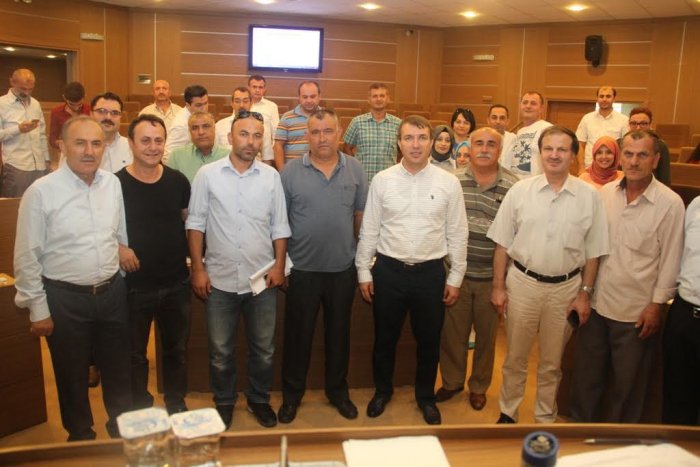 Taksi durağı kiralama ihaleleri yapıldı