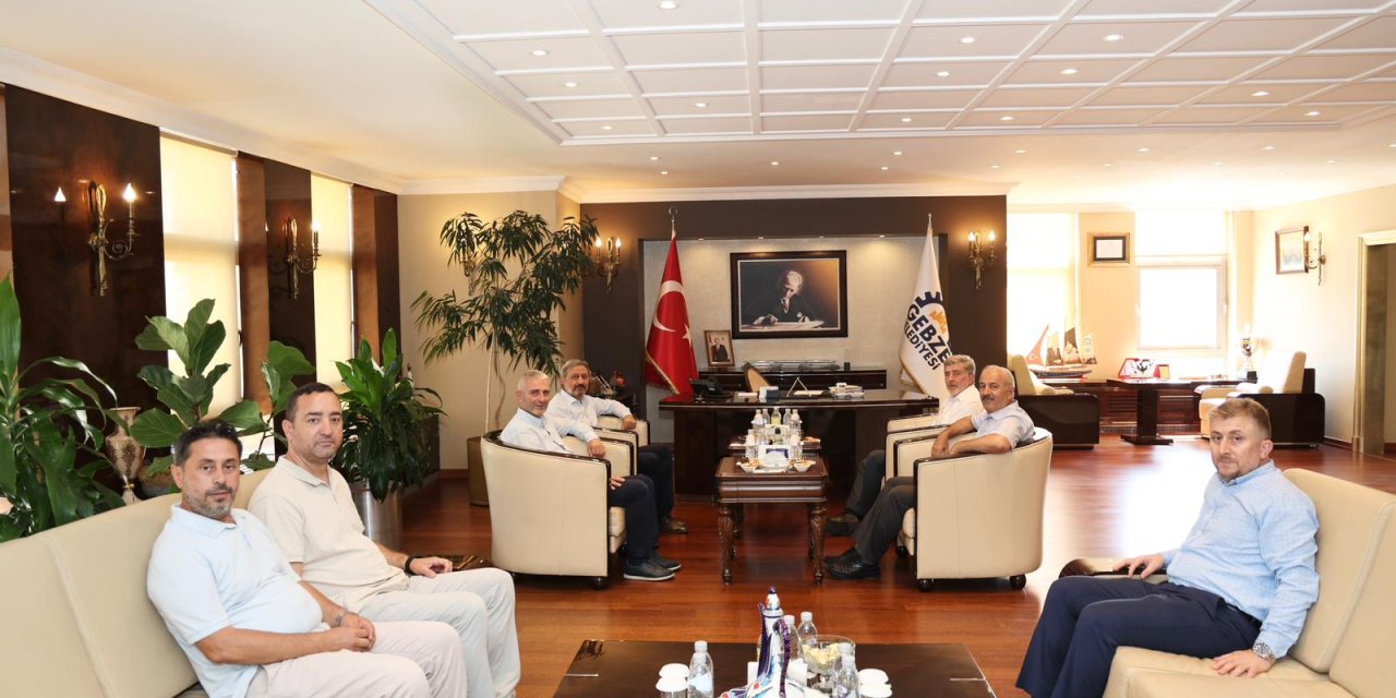 AK Parti Heyetinden  Büyükgöz’e Taziye Ziyareti