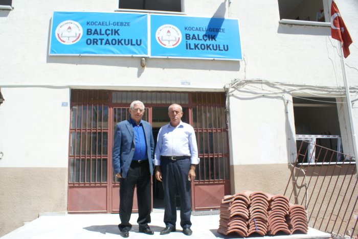 Balçık’tan okul teşekkürü