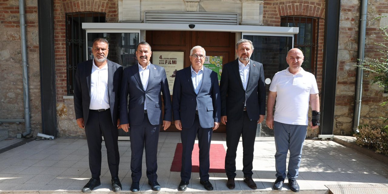 Kaymakam Dönmez'e Hayırlı Olsun Ziyareti