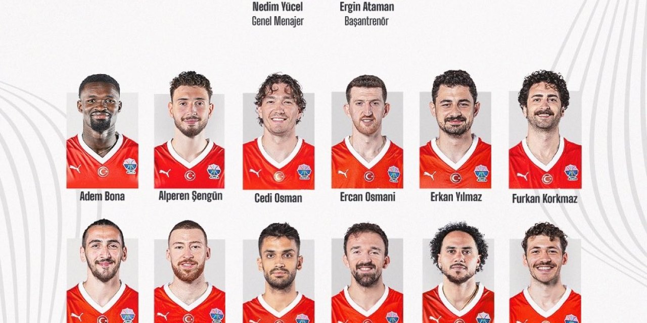 A MİLLİ BASKETBOL ERKEK TAKIMI    EuroBasket 2025 kadrosu açıklandı